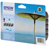 Epson T C M Y Bk Ink Cartridge Multipack Parasol